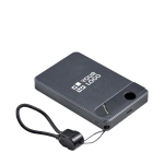 Powerbank magnético de aleación de aluminio con display 10.000 mAh vista de impresión