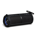 Altavoz magnético separable con BT y luces resistente al agua 20W color negro