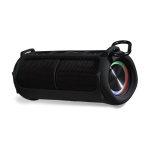 Altavoz magnético separable con BT y luces resistente al agua 20W color negro