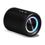 Altavoz magnético separable con BT y luces resistente al agua 20W color negro