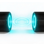 Altavoz magnético separable con BT y luces resistente al agua 20W color negro