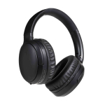 Auriculares inalámbricos con cancelación de ruido y batería extraíble color negro