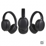 Auriculares inalámbricos con cancelación de ruido y batería extraíble color negro