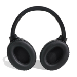 Auriculares inalámbricos con cancelación de ruido y batería extraíble color negro