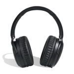Auriculares inalámbricos con cancelación de ruido y batería extraíble color negro