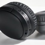 Auriculares inalámbricos con cancelación de ruido y batería extraíble color negro