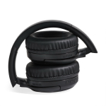 Auriculares inalámbricos con cancelación de ruido y batería extraíble color negro