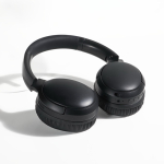 Auriculares inalámbricos con cancelación de ruido y batería extraíble color negro vista 1
