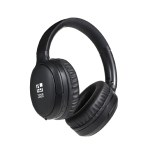 Auriculares inalámbricos con cancelación de ruido y batería extraíble vista de impresión