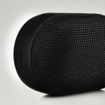 Altavoz bluetooth con batería extraíble y resistente al agua IPX5, 6W color negro