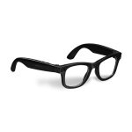 Gafas de Inteligencia Artificial con fotografía, traducción y audio BT color negro