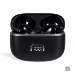 Auriculares inalámbricos cómodos con cancelación de ruido ambiental color negro