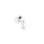 Auriculares inalámbricos prácticos y ligeros para música y llamadas color blanco