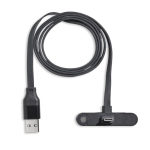 Cable USB-C con soporte para smartphone y carga rápida 60W color negro vista 11