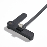 Cable USB-C con soporte para smartphone y carga rápida 60W color negro