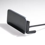 Cable USB-C con soporte para smartphone y carga rápida 60W color negro