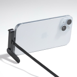 Cable USB-C con soporte para smartphone y carga rápida 60W color negro