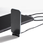 Cable USB-C con soporte para smartphone y carga rápida 60W color negro
