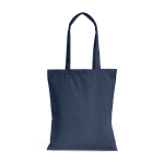 Bolsa de pana suave con asa larga y estilo retro 190 g/m2 color azul petróleo