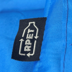 Paraguas de plástico reciclado automático con secado rápido Ø100 color azul real
