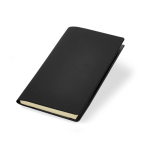 Funda de plástico para agenda de bolsillo hecha en Europa color negro vista 2