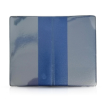 Funda de plástico para agenda de bolsillo hecha en Europa color azul marino vista detalle 4