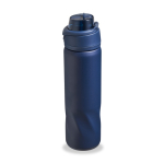 Botella térmica de acero inoxidable con tapa multifunción 600ml color azul marino
