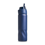 Botella térmica de acero inoxidable con tapa multifunción 600ml color azul marino
