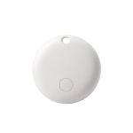 Localizador de plástico con alerta de 40m compatible con Apple y Android color blanco