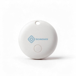 Localizador de plástico con alerta de 40m compatible con Apple y Android color blanco