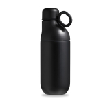 Botella térmica de acero inoxidable reciclado convertible a vaso 500ml color negro vista 11