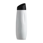 Botella térmica de acero inoxidable reciclado con soporte móvil 500ml color blanco