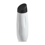 Botella térmica de acero inoxidable reciclado con soporte móvil 500ml color blanco