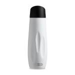 Botella térmica de acero inoxidable reciclado con soporte móvil 500ml color blanco