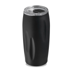 Vaso térmico de acero inoxidable reciclado con tapa deslizante 500ml color negro vista 11