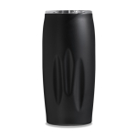 Vaso térmico de acero inoxidable reciclado con tapa deslizante 500ml color negro