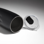 Vaso térmico de acero inoxidable reciclado con tapa deslizante 500ml color negro