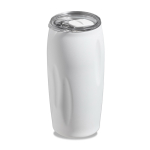 Vaso térmico de acero inoxidable reciclado con tapa deslizante 500ml color blanco