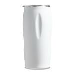 Vaso térmico de acero inoxidable reciclado con tapa deslizante 500ml color blanco