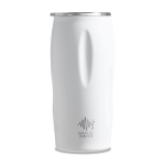 Vaso térmico de acero inoxidable reciclado con tapa deslizante 500ml color blanco