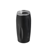 Vaso térmico de acero inoxidable reciclado con tapa deslizante 500ml vista de impresión