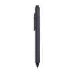Bolígrafo de aluminio eco con pulsador de sensor de gravedad 4 colores color negro