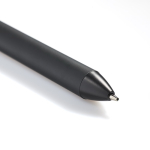 Bolígrafo de aluminio eco con pulsador de sensor de gravedad 4 colores color negro