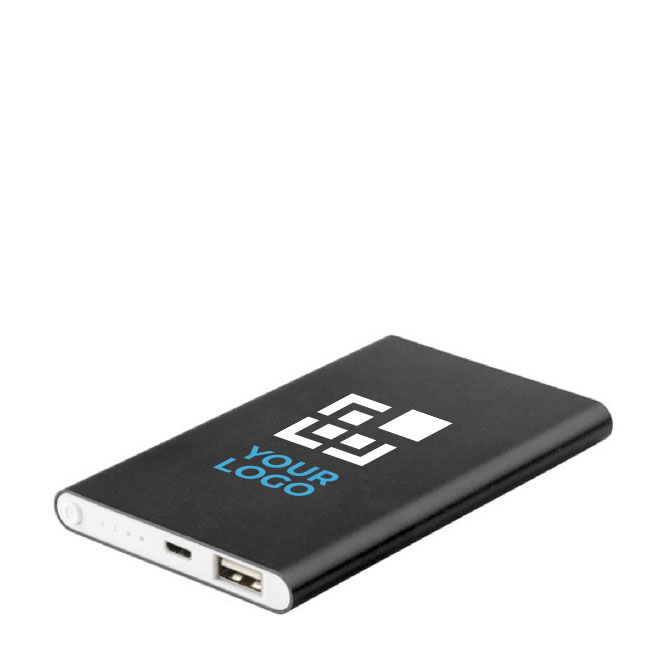 Batería externa personalizada en aluminio de 4.000 mAh