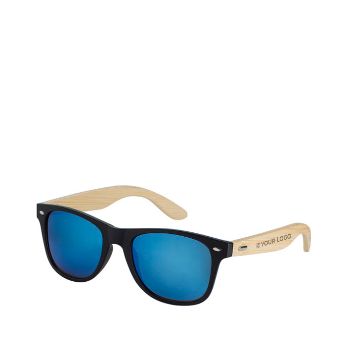 Gafas de sol serigrafiadas con patillas de bambú BeachWood