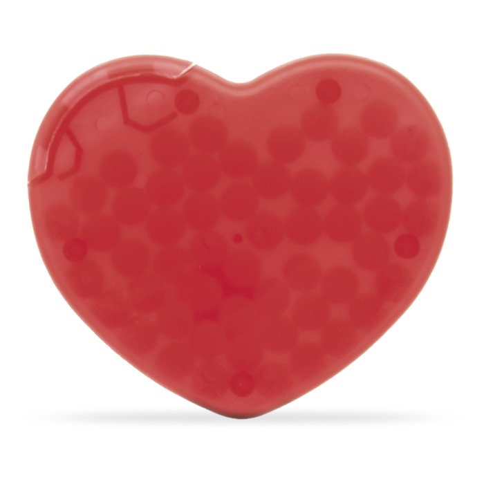Caramelos promocionales de menta en caja corazón Valentine
