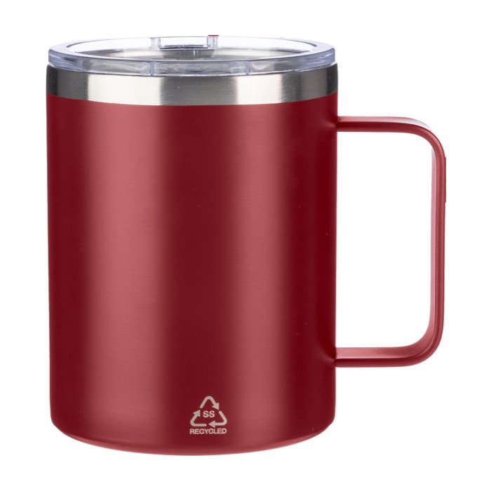 Vaso 300ml antifugas de acero inoxidable reciclado