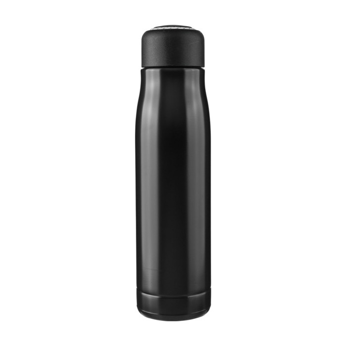 Botella antifugas de acero inoxidable con asa de cordón 500ml