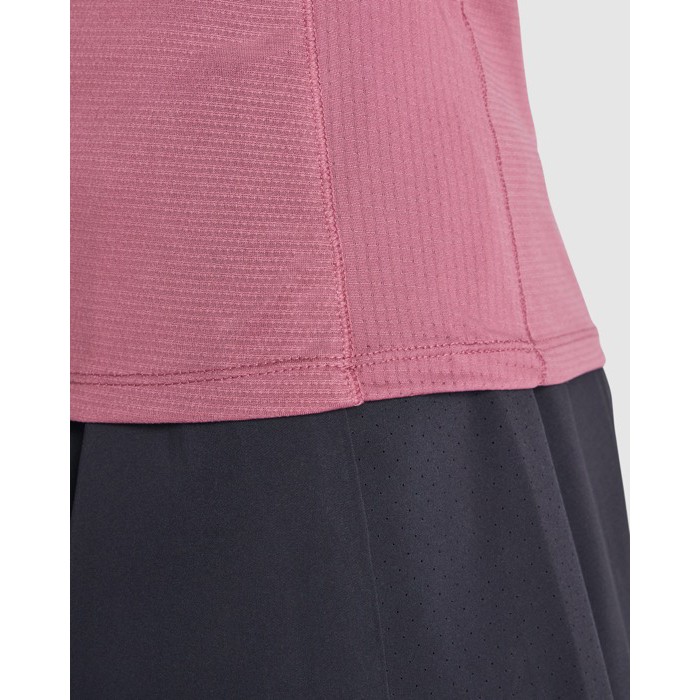 Camiseta de mujer de manga corta en poliéster reciclado 100 g/m2 Roly Direct Slam color blanco vista detalle 1