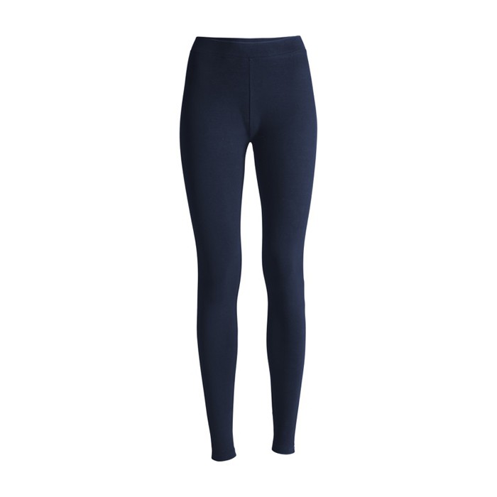 Leggins largos de algodón extra suaves 270 g/m2 Roly Direct Leire color azul marino segunda vista Leggins largos de algodón extra suaves 270 g/m2 Roly Direct Leire color azul marino segunda vista
